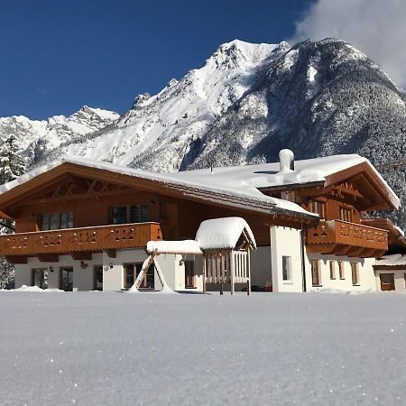 Ferienwohnung Landhaus Mair Scharnitz Exterior foto