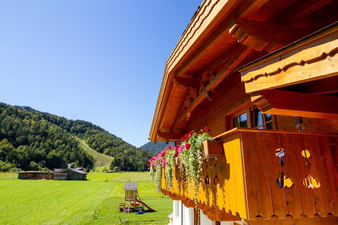 Ferienwohnung Landhaus Mair Scharnitz Exterior foto