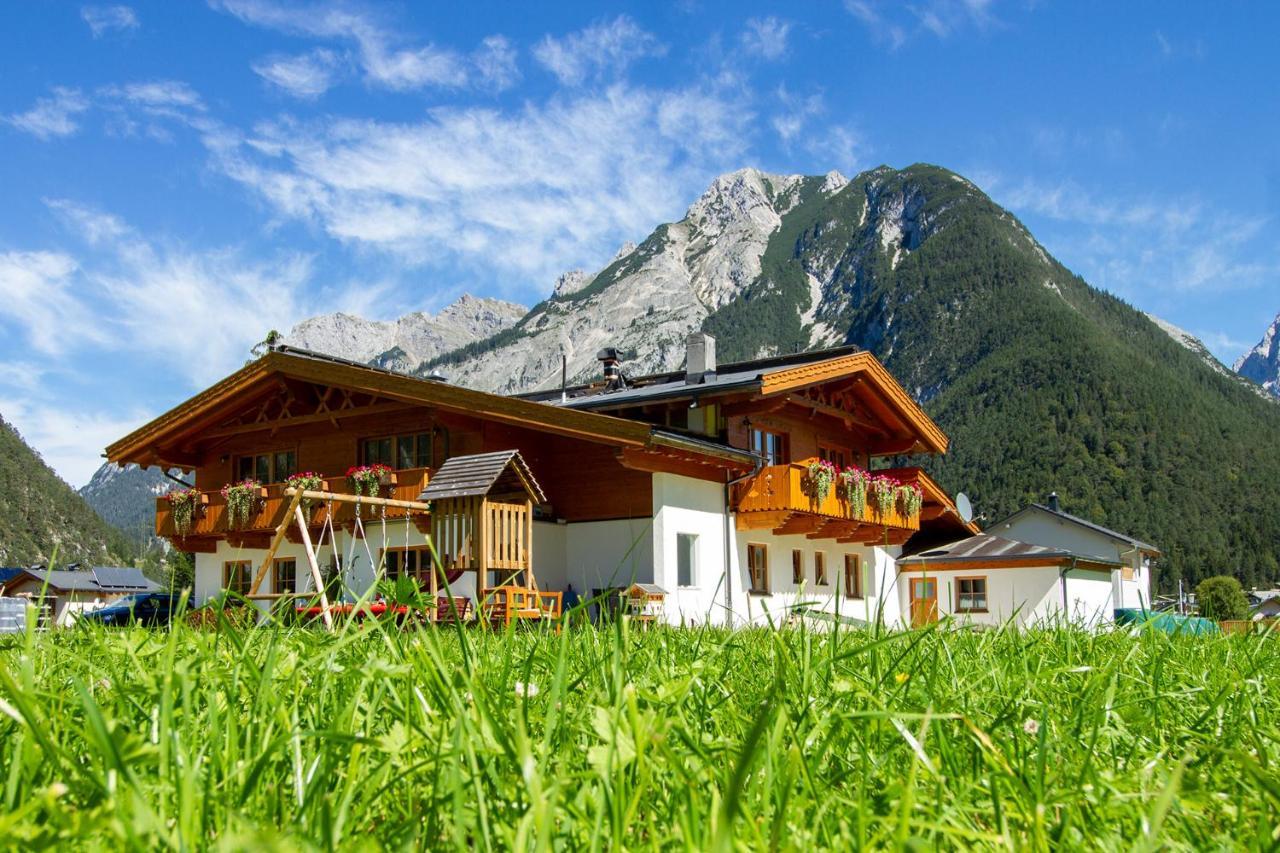 Ferienwohnung Landhaus Mair Scharnitz Exterior foto